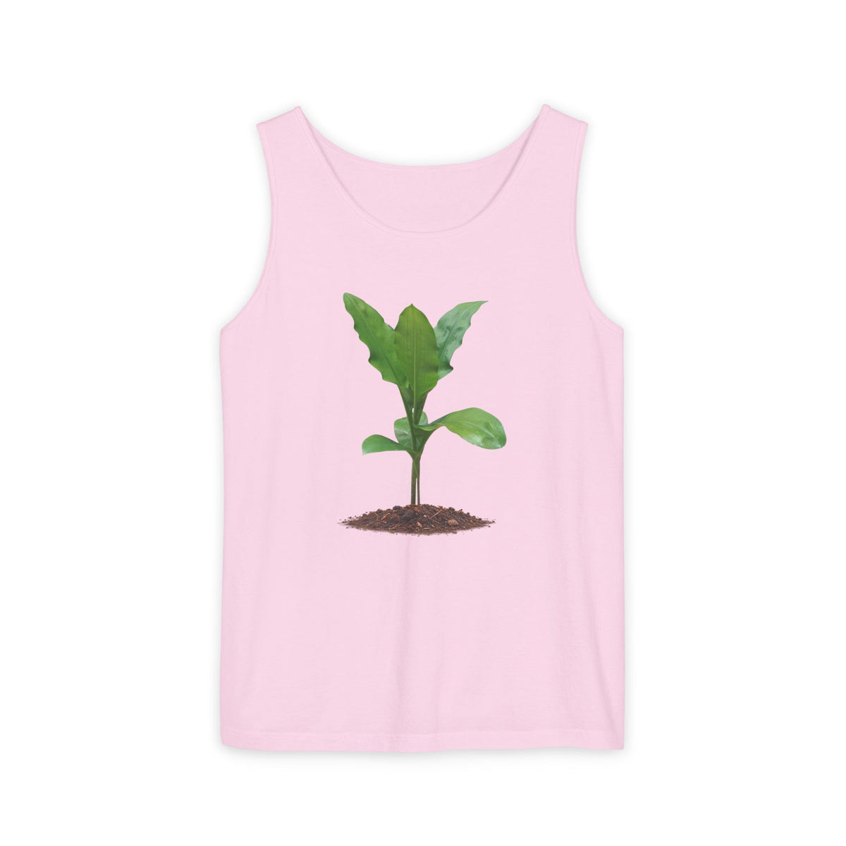 Blood Lily Plant Unisex Garment-Dyed Tank Top