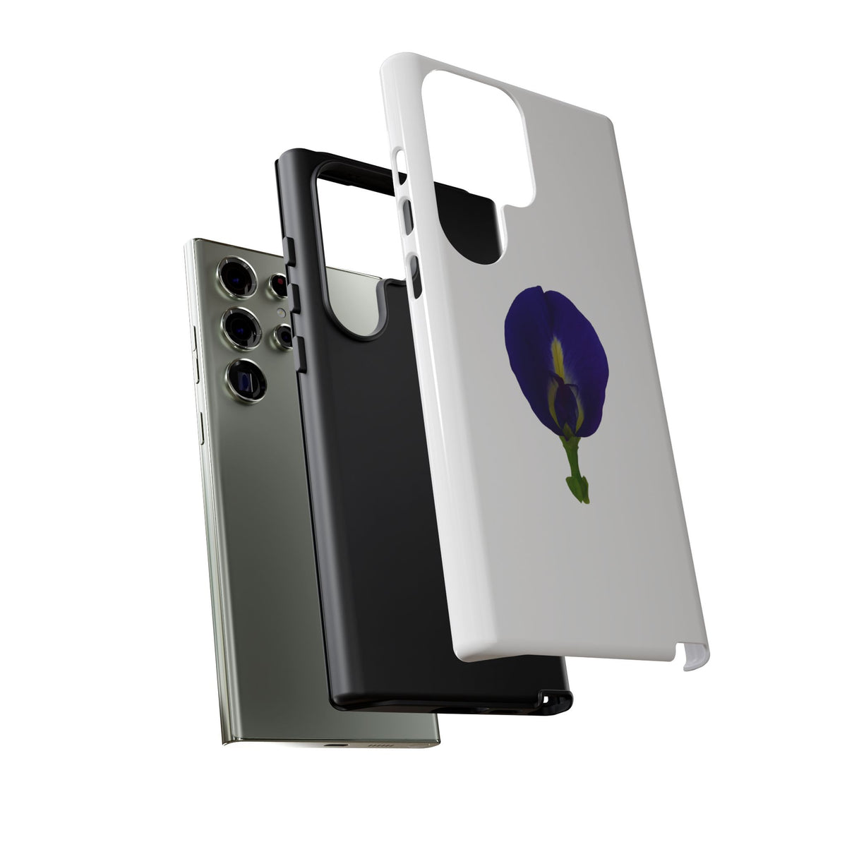 Original Butterfly Pea Flower Photography Phone Case