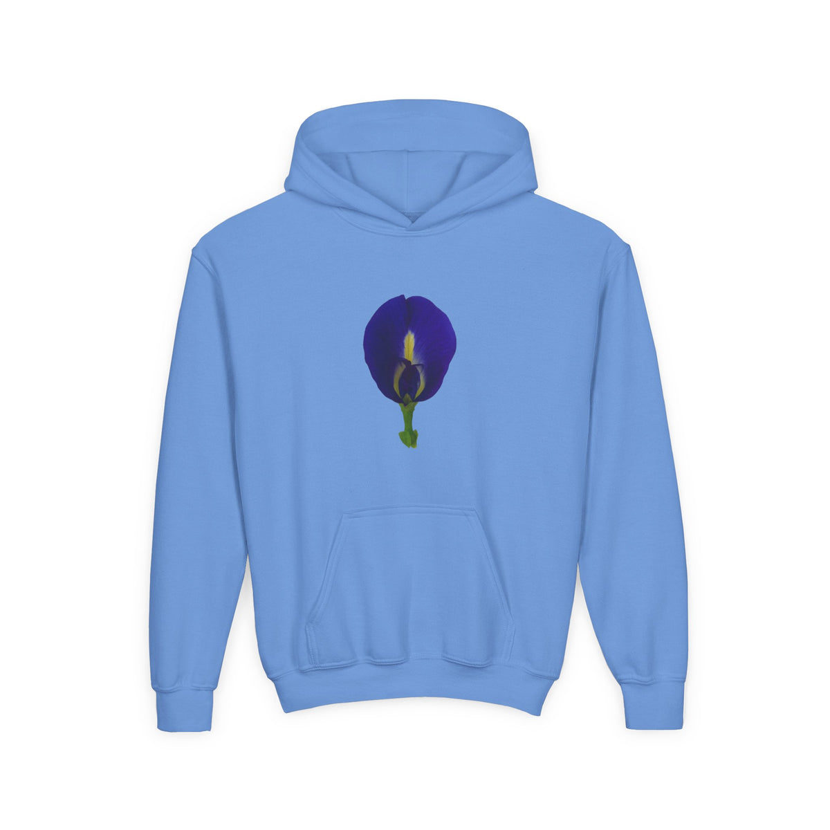 Butterfly Pea Flower Youth Hoodie – Original Botanical Photography