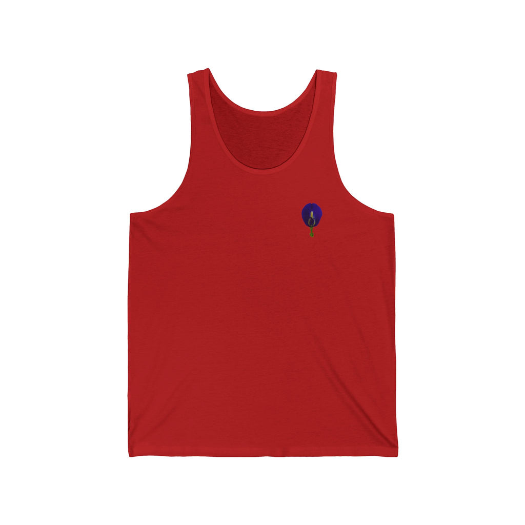 Original Butterfly Pea Flower Tank Top | Botanical Photography | Unisex Jersey Tank