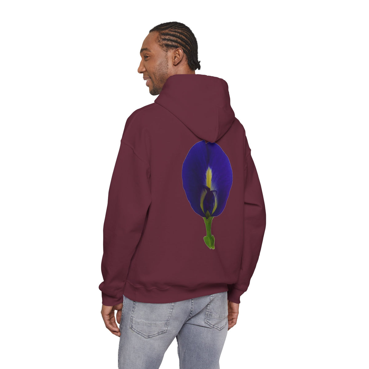 Butterfly Pea Flower Unisex Heavy Blend™ Hoodie