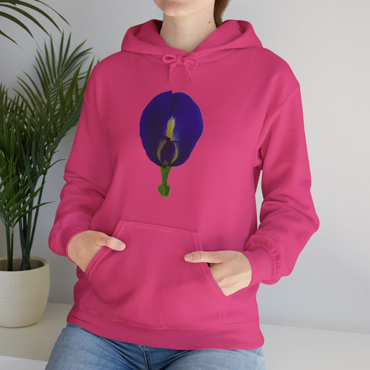 Butterfly Pea Flower Unisex Heavy Blend™ Hoodie