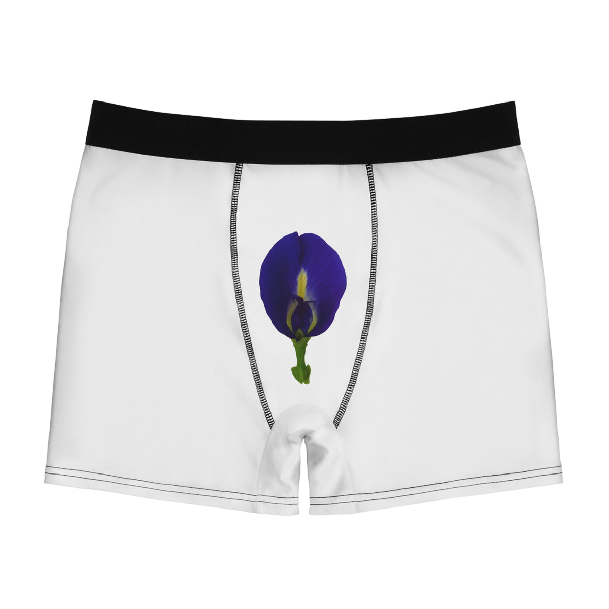 Men’s Boxer Briefs – Butterfly Pea Flower