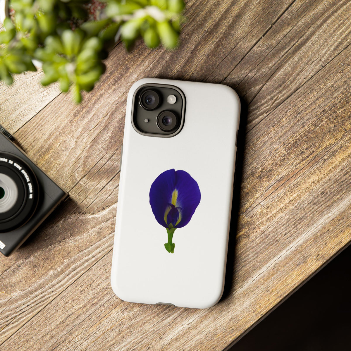Original Butterfly Pea Flower Photography Phone Case