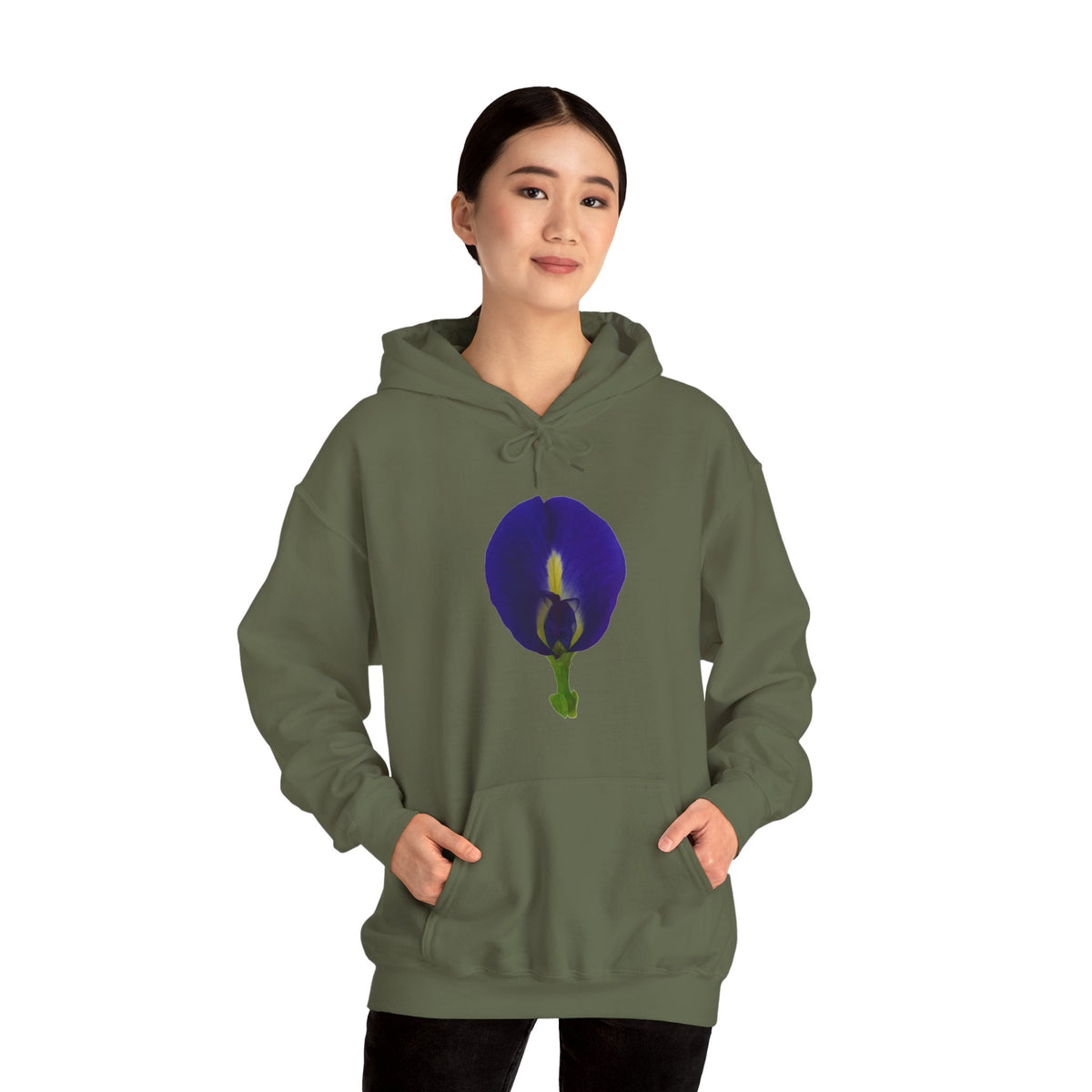Butterfly Pea Flower Unisex Heavy Blend™ Hoodie