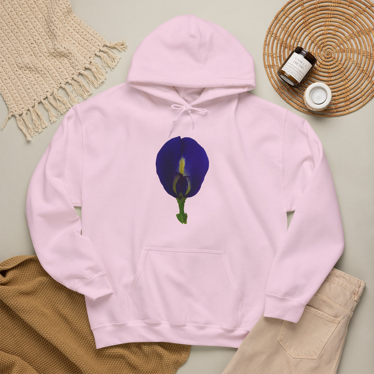 Butterfly Pea Flower Unisex Heavy Blend™ Hoodie