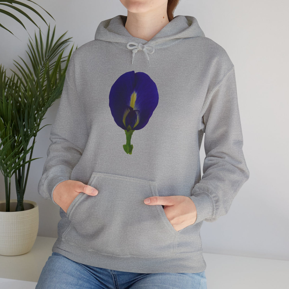 Butterfly Pea Flower Unisex Heavy Blend™ Hoodie