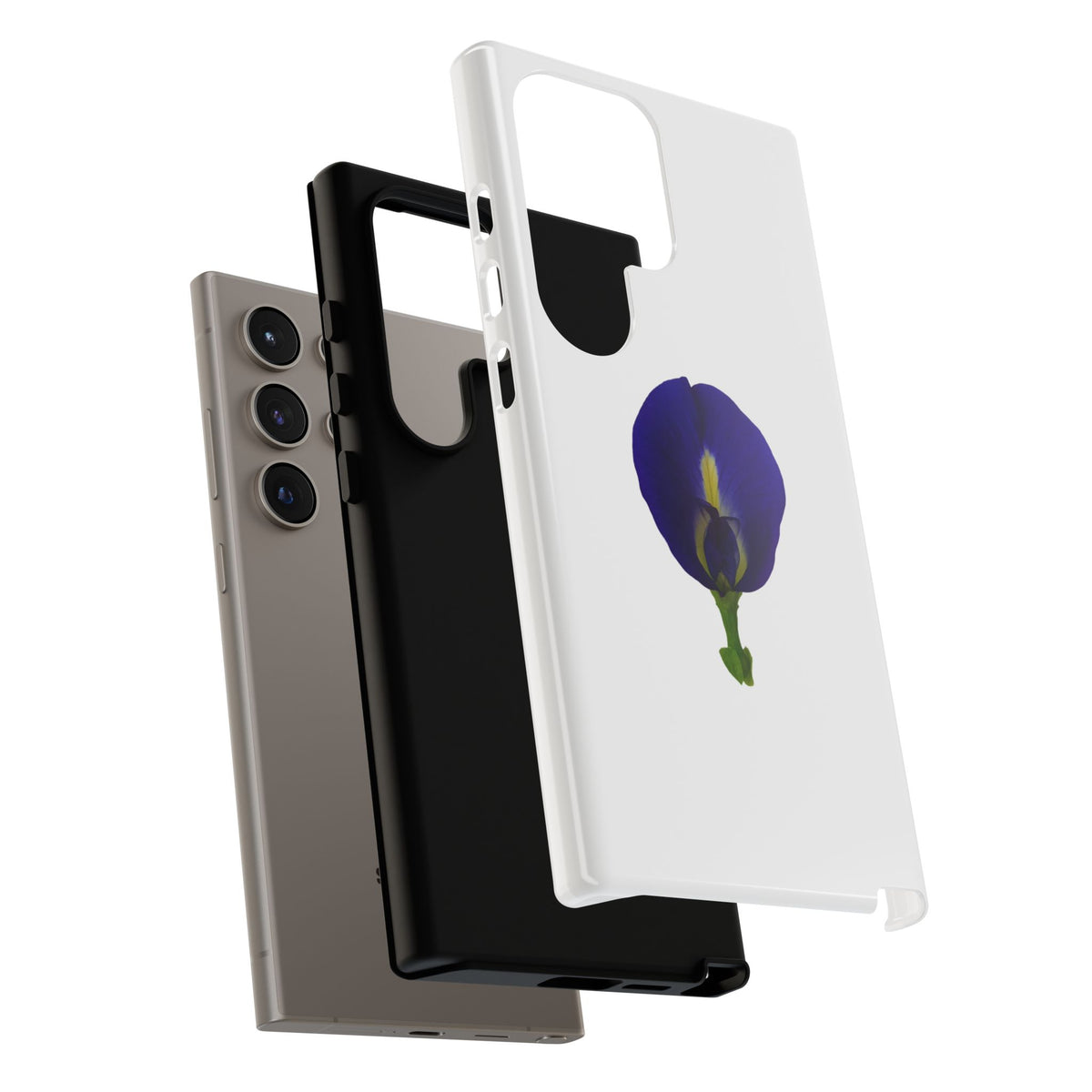 Original Butterfly Pea Flower Photography Phone Case