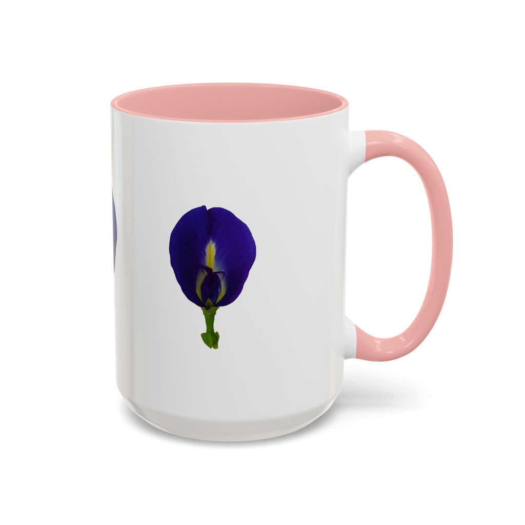 Original Butterfly Pea Flower Ceramic Tea and Coffee Mug (11/15 oz)