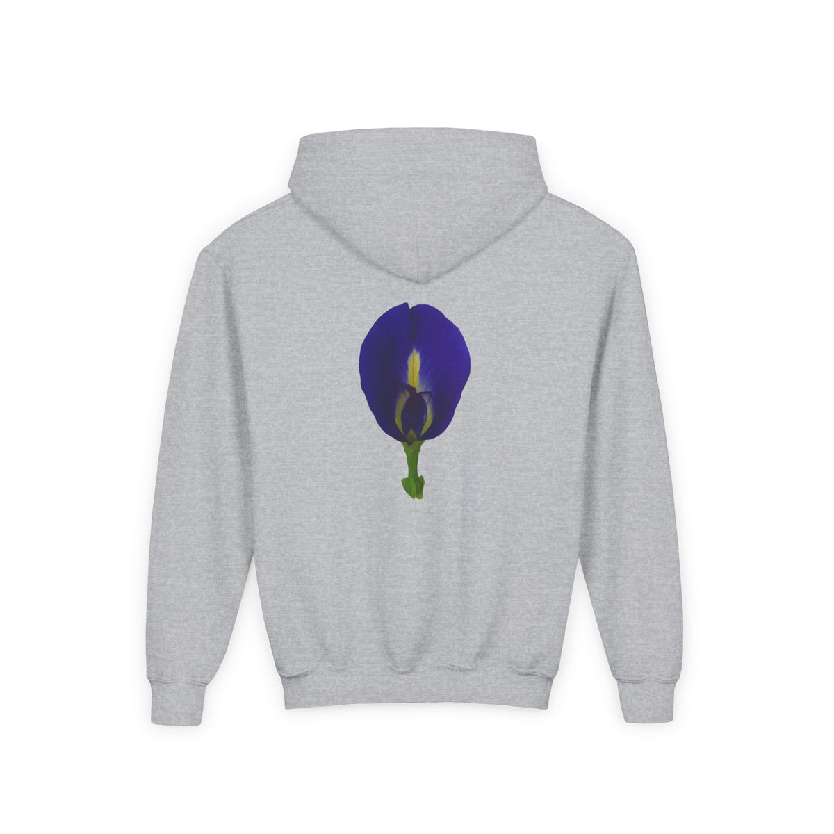 Butterfly Pea Flower Youth Hoodie – Original Botanical Photography