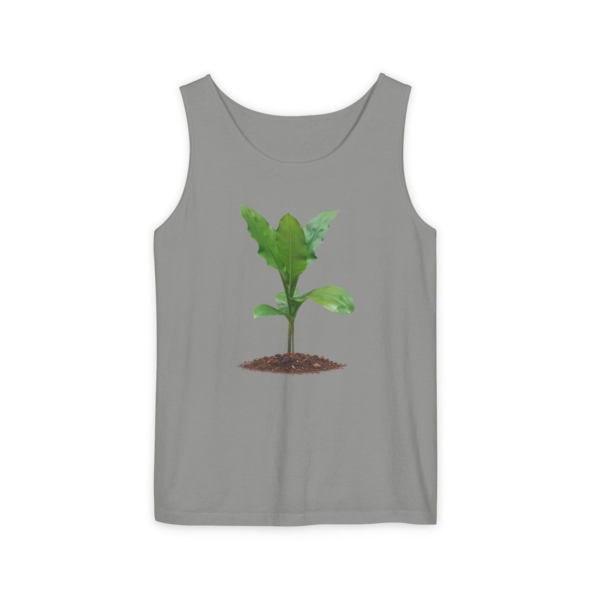 Blood Lily Plant Unisex Garment-Dyed Tank Top