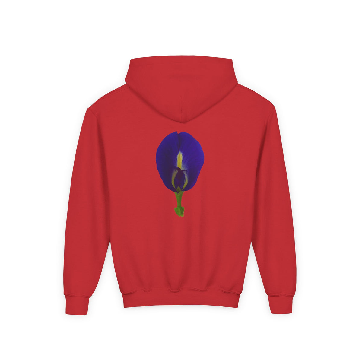 Butterfly Pea Flower Youth Hoodie – Original Botanical Photography