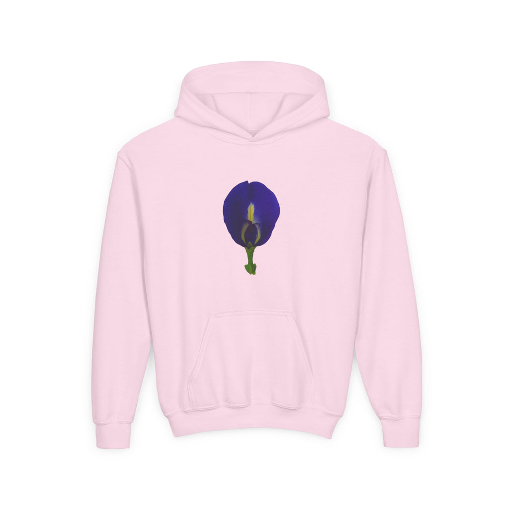Butterfly Pea Flower Youth Hoodie – Original Botanical Photography