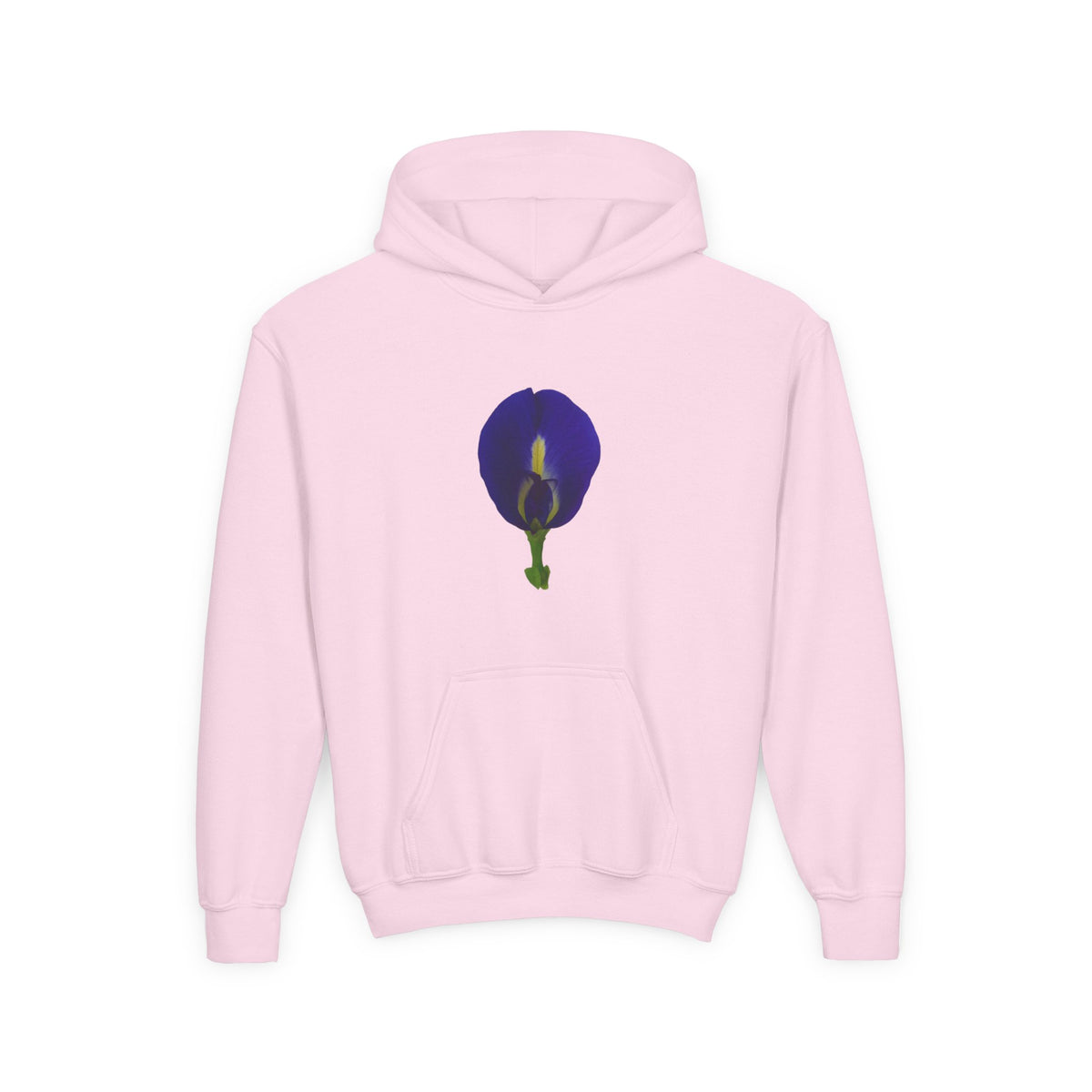 Butterfly Pea Flower Youth Hoodie – Original Botanical Photography