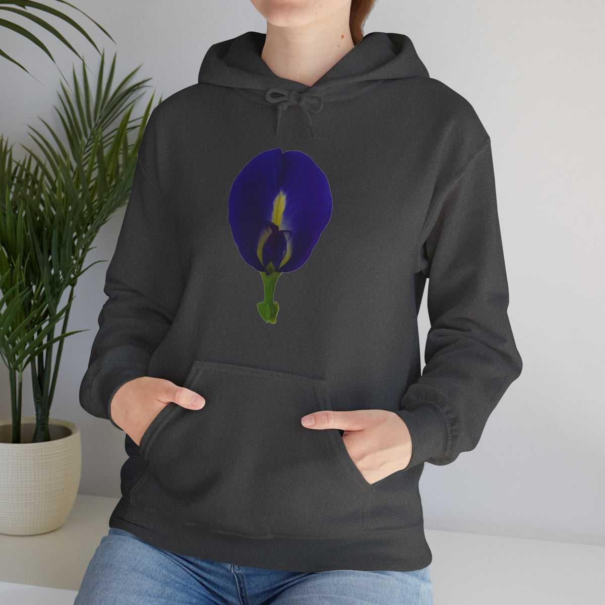 Butterfly Pea Flower Unisex Heavy Blend™ Hoodie