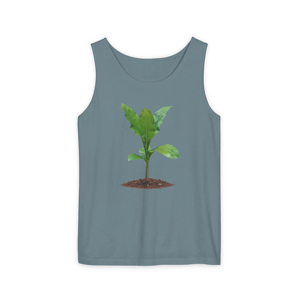 Blood Lily Plant Unisex Garment-Dyed Tank Top