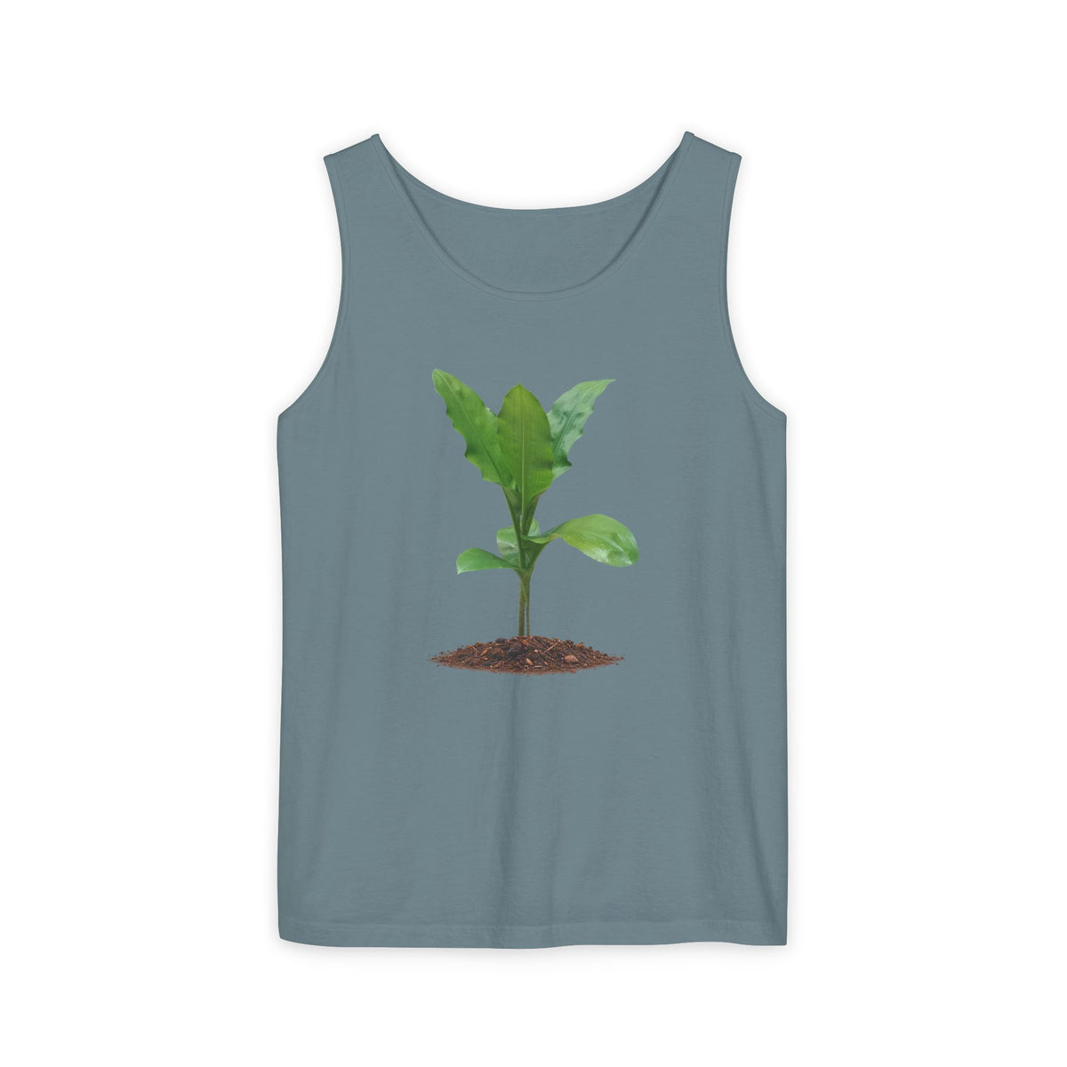 Blood Lily Plant Unisex Garment-Dyed Tank Top