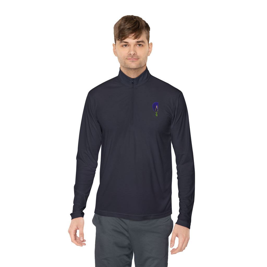 Original Butterfly Pea Flower Quarter-Zip Pullover