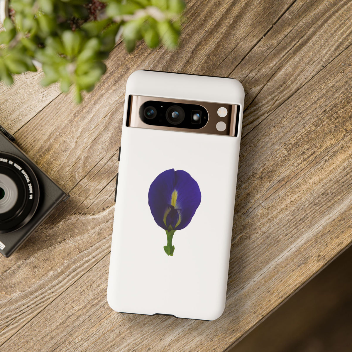 Original Butterfly Pea Flower Photography Phone Case