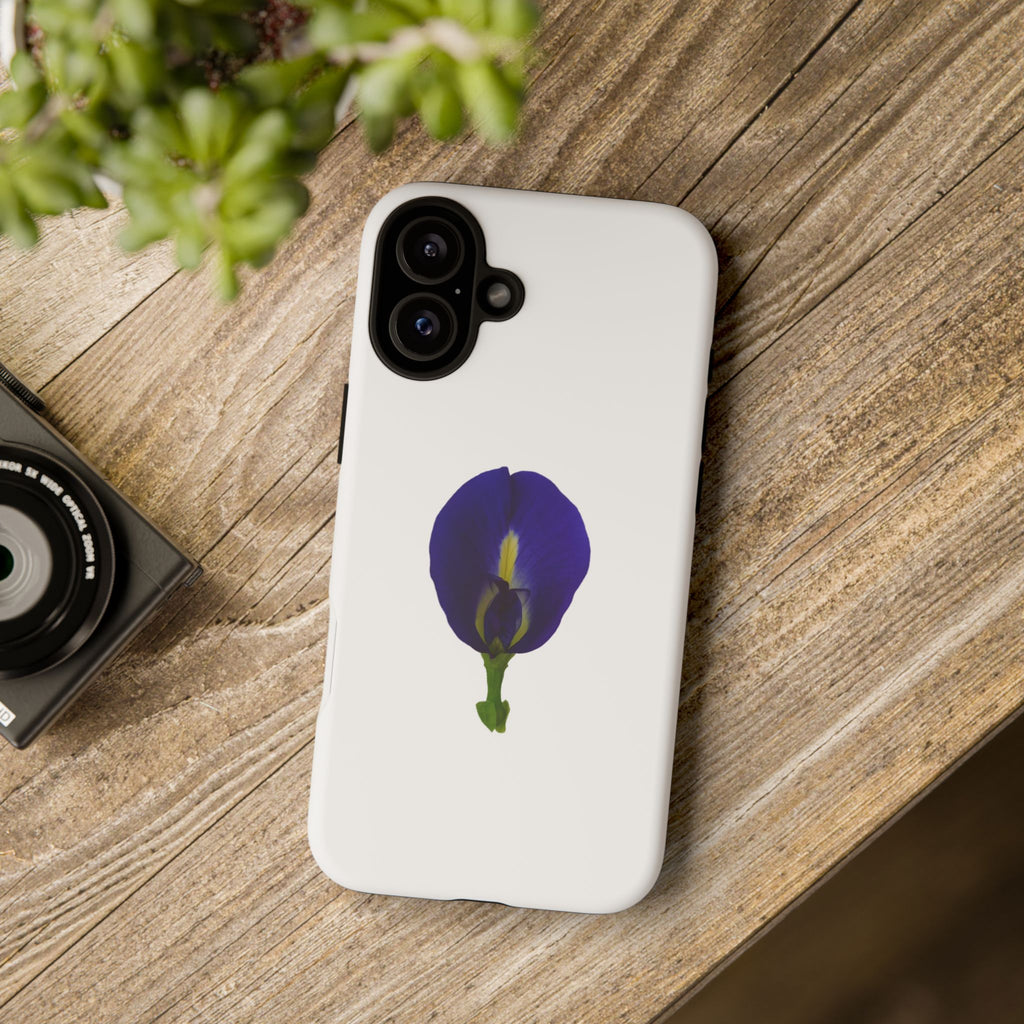 Original Butterfly Pea Flower Photography Phone Case