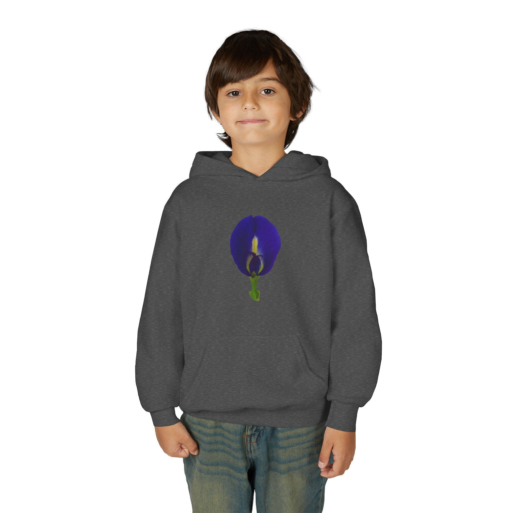 Butterfly Pea Flower Youth Hoodie – Original Botanical Photography