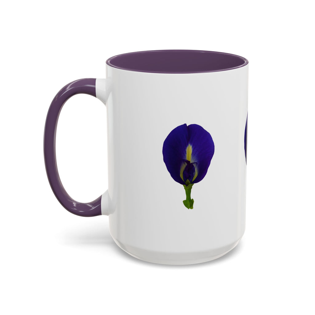 Original Butterfly Pea Flower Ceramic Tea and Coffee Mug (11/15 oz)
