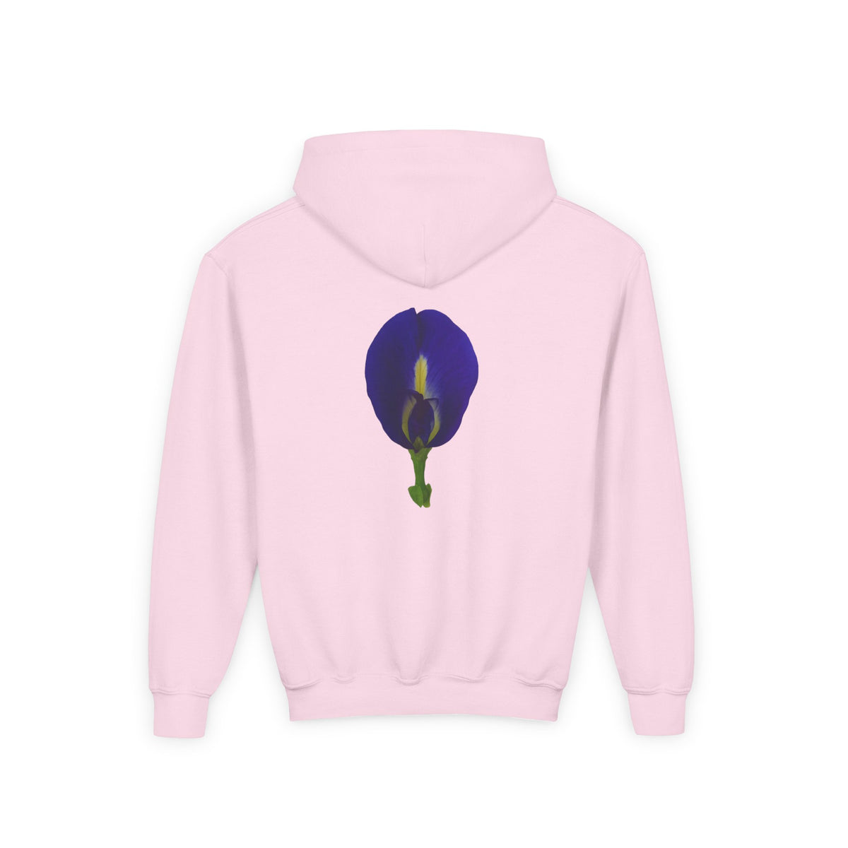 Butterfly Pea Flower Youth Hoodie – Original Botanical Photography