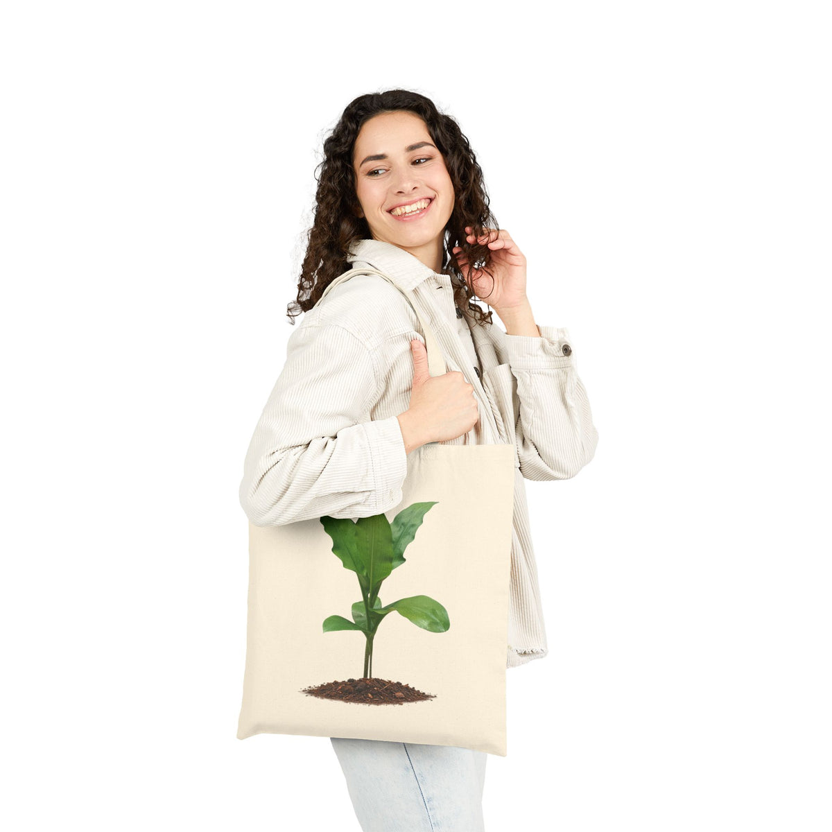 Blood Lily Original Botanical Photography Cotton Canvas Tote