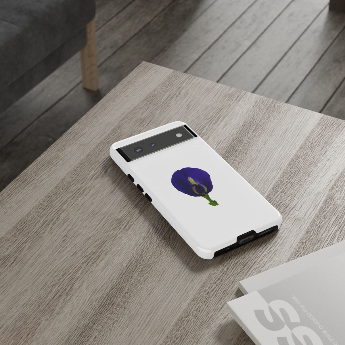 Original Butterfly Pea Flower Photography Phone Case
