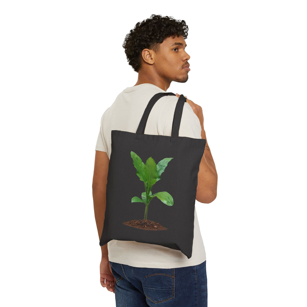 Blood Lily Original Botanical Photography Cotton Canvas Tote
