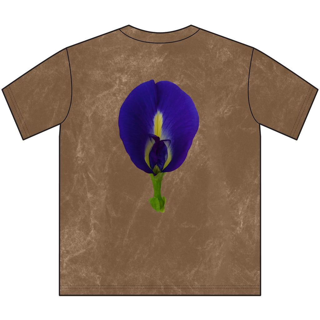 Original Butterfly Pea Flower Vintage Tee