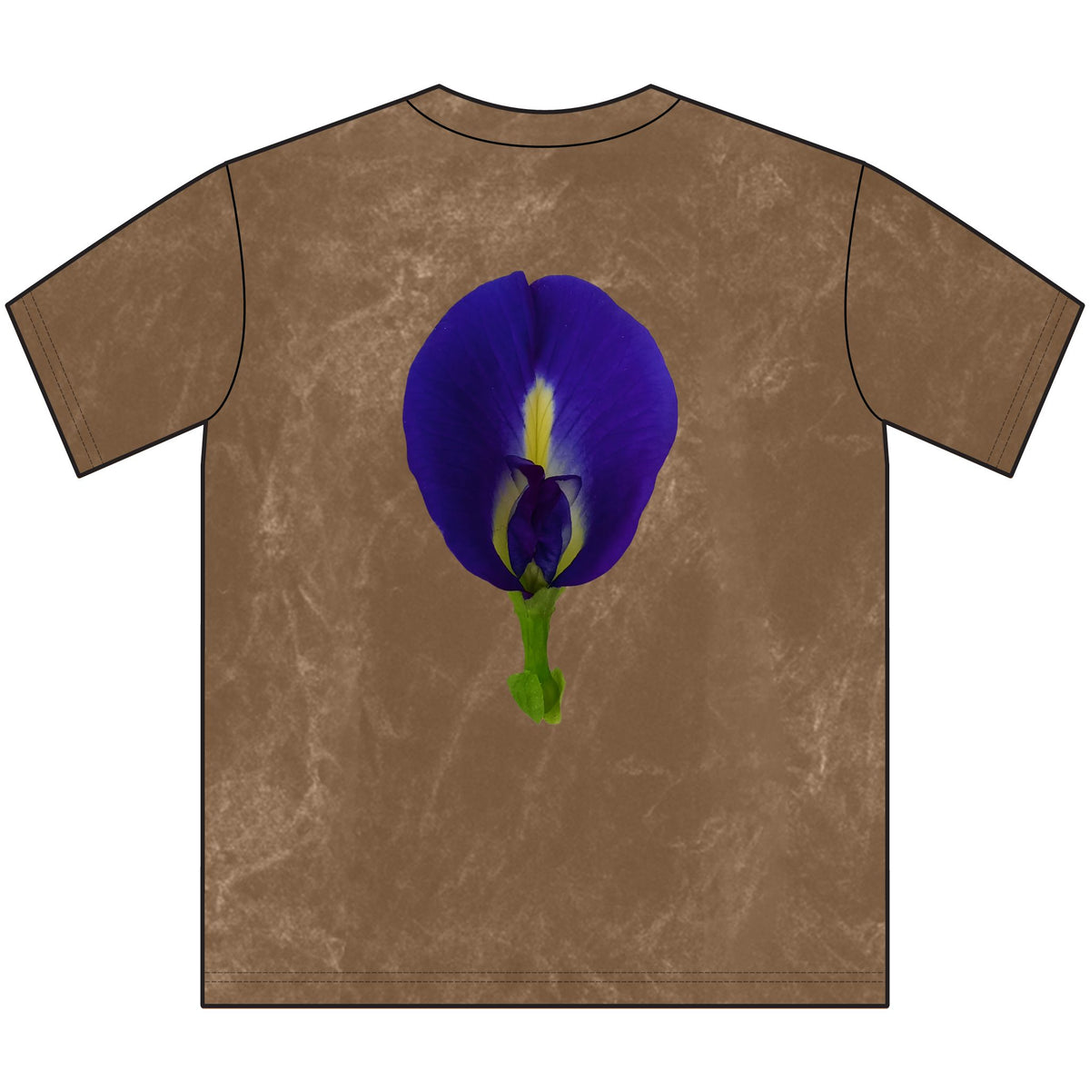 Original Butterfly Pea Flower Vintage Tee