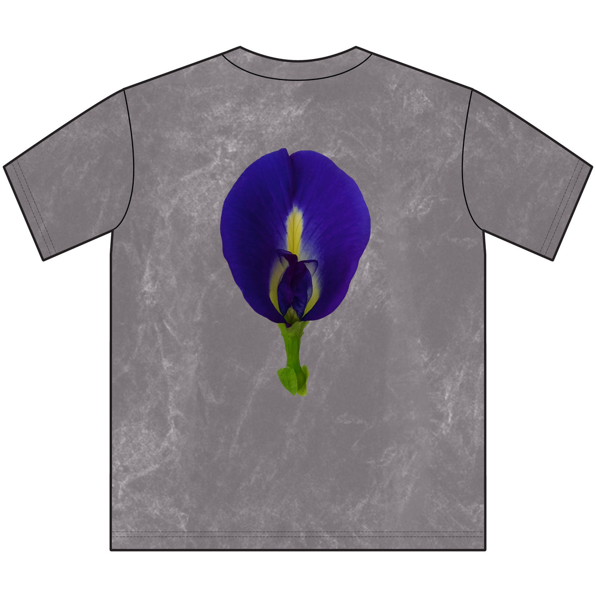 Original Butterfly Pea Flower Vintage Tee