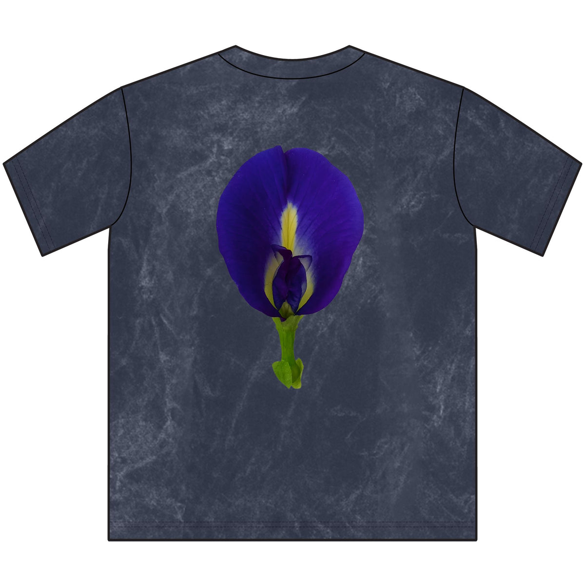 Original Butterfly Pea Flower Vintage Tee