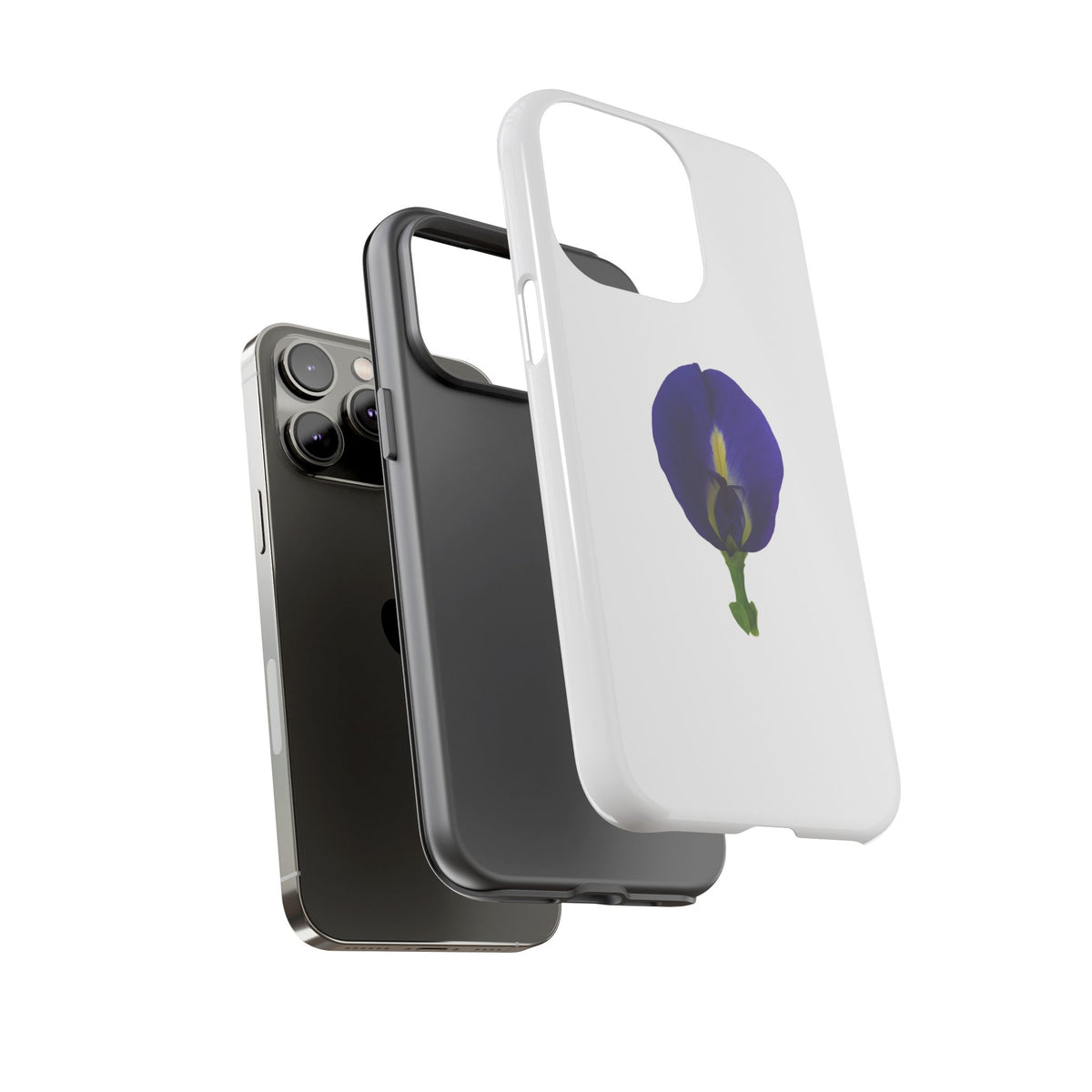 Original Butterfly Pea Flower Photography Phone Case
