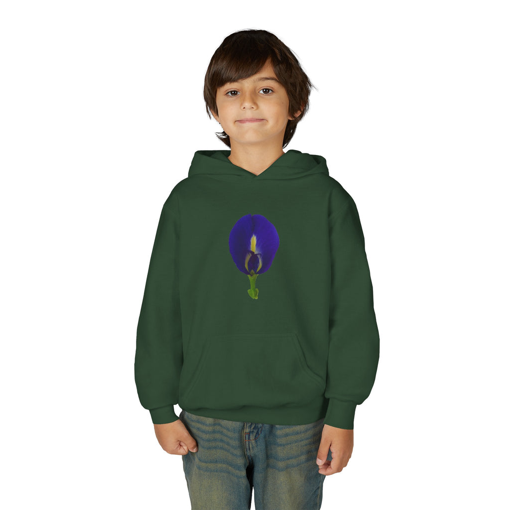 Butterfly Pea Flower Youth Hoodie – Original Botanical Photography