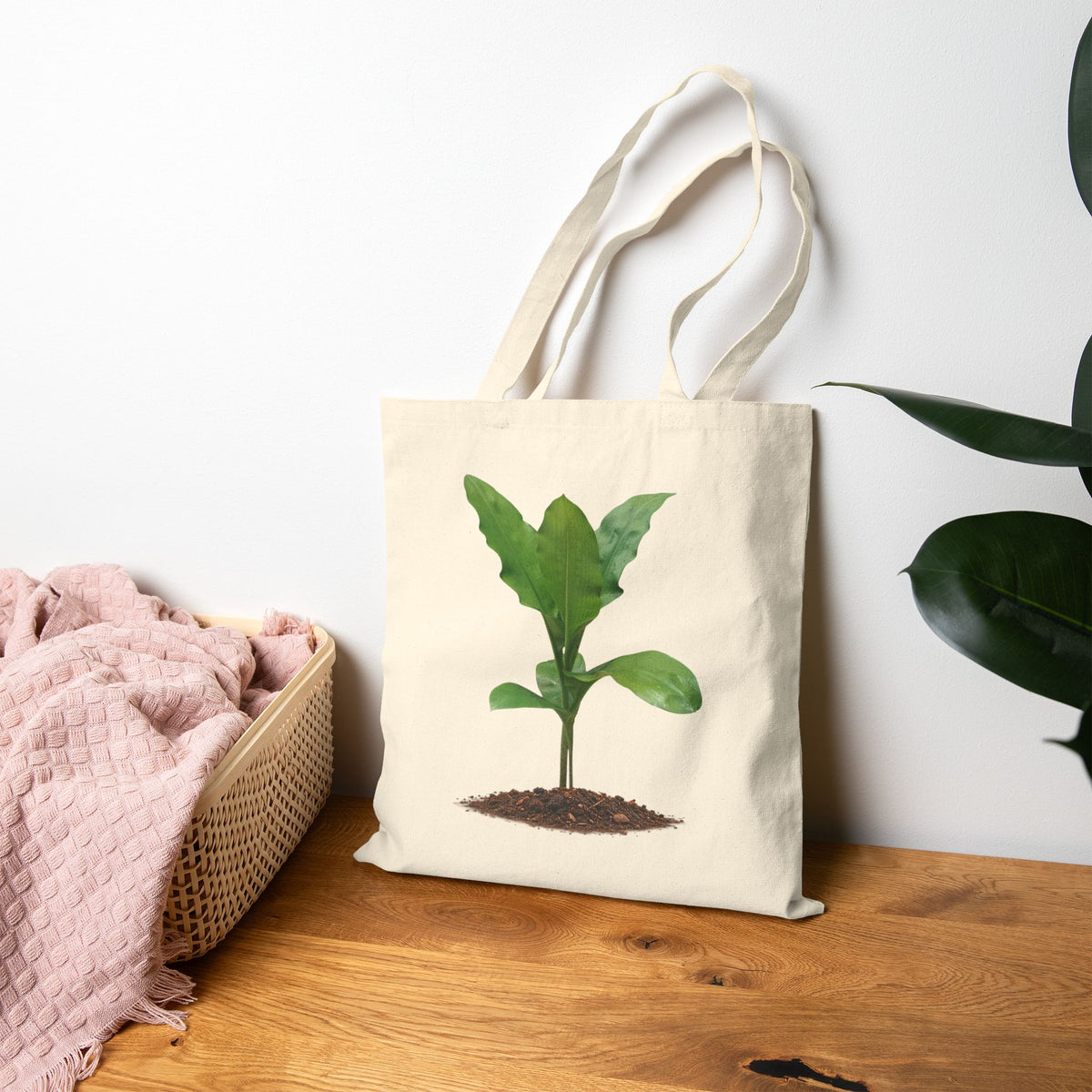 Blood Lily Original Botanical Photography Cotton Canvas Tote