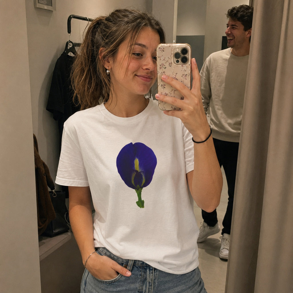 Original Butterfly Pea Flower Botanical T-Shirt
