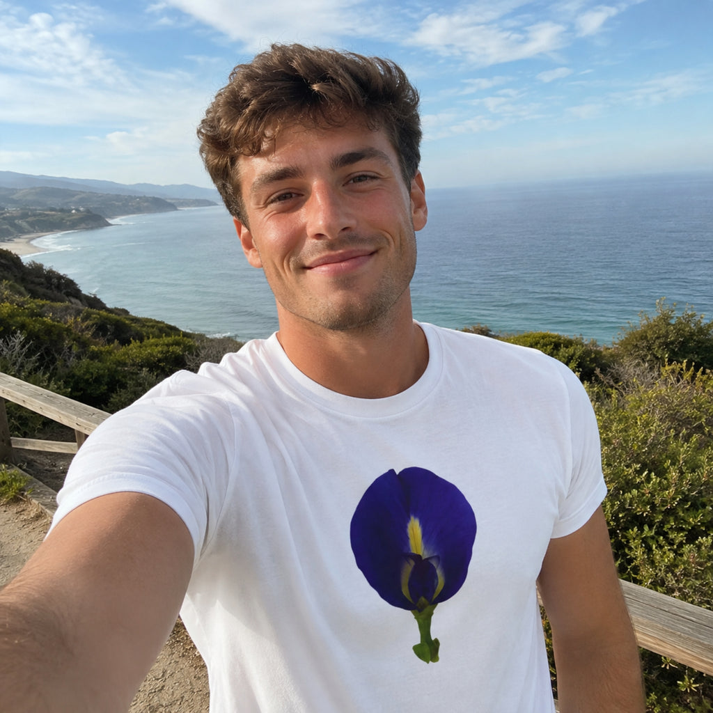 Original Butterfly Pea Flower Botanical T-Shirt