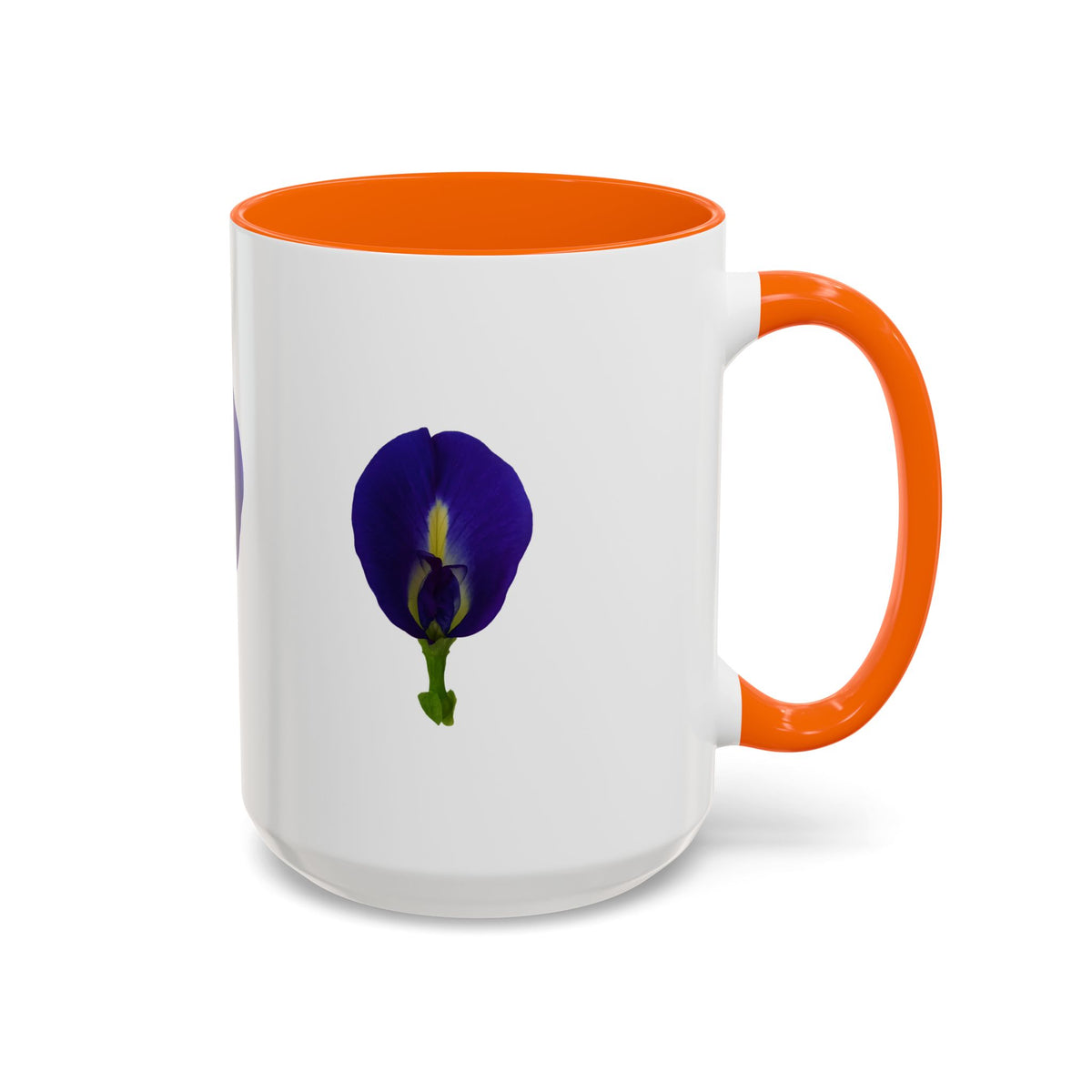 Original Butterfly Pea Flower Ceramic Tea and Coffee Mug (11/15 oz)