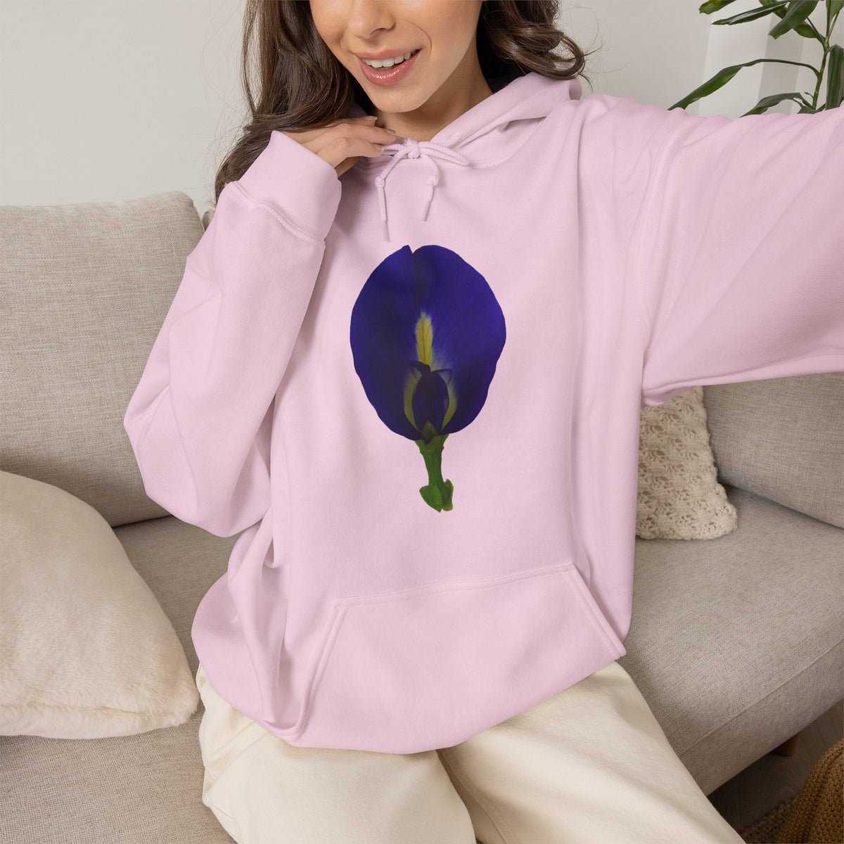 Butterfly Pea Flower Unisex Heavy Blend™ Hoodie
