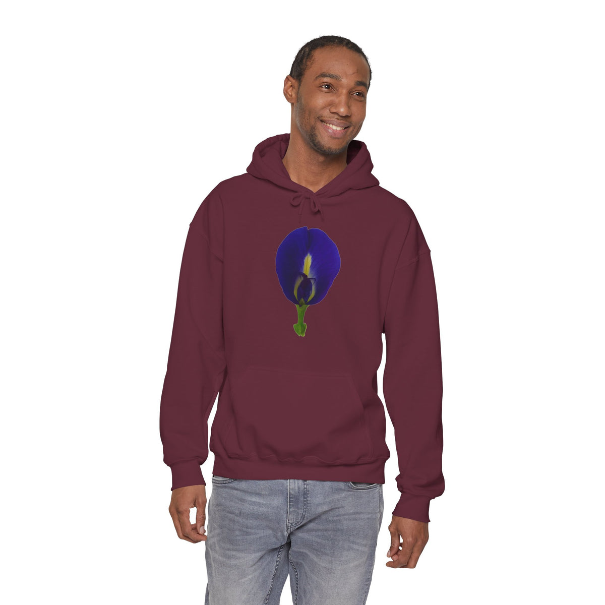 Butterfly Pea Flower Unisex Heavy Blend™ Hoodie