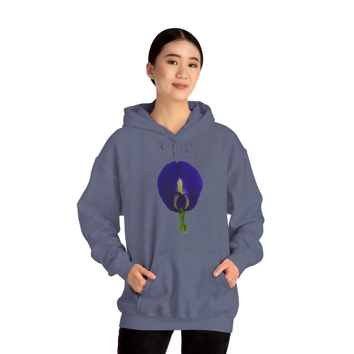 Butterfly Pea Flower Unisex Heavy Blend™ Hoodie