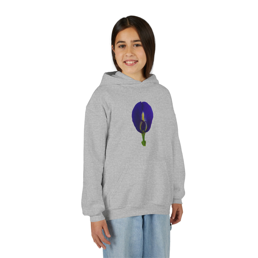 Butterfly Pea Flower Youth Hoodie – Original Botanical Photography