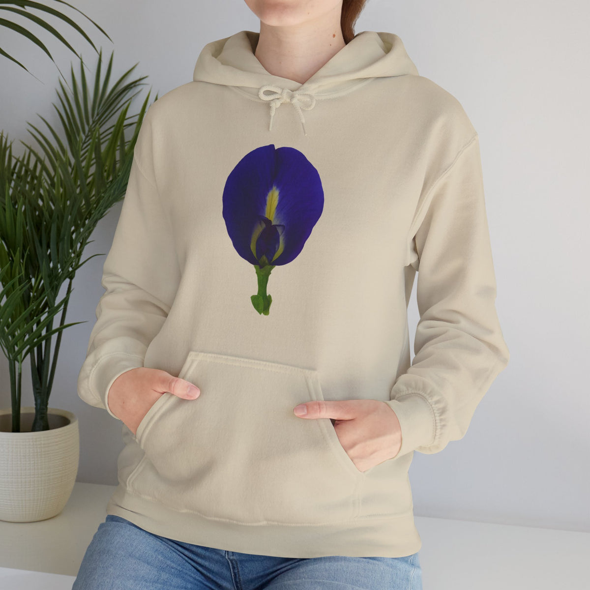 Butterfly Pea Flower Unisex Heavy Blend™ Hoodie