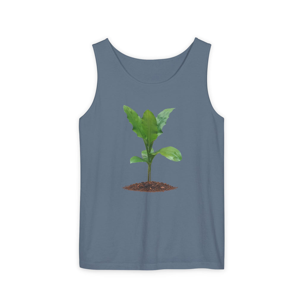 Blood Lily Plant Unisex Garment-Dyed Tank Top