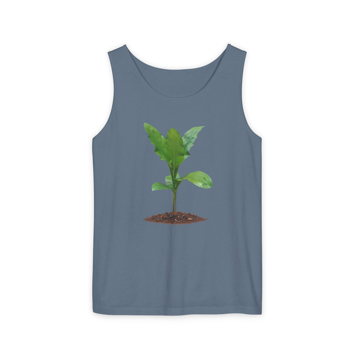 Blood Lily Plant Unisex Garment-Dyed Tank Top
