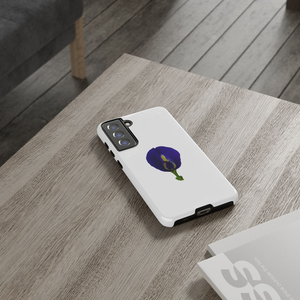 Original Butterfly Pea Flower Photography Phone Case