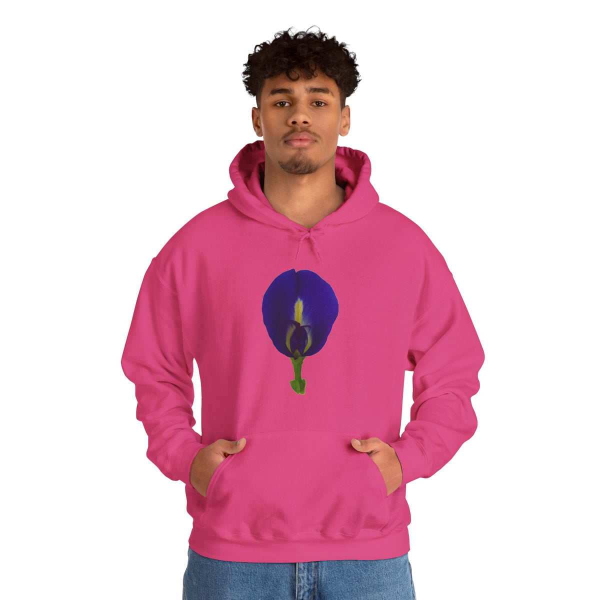 Butterfly Pea Flower Unisex Heavy Blend™ Hoodie