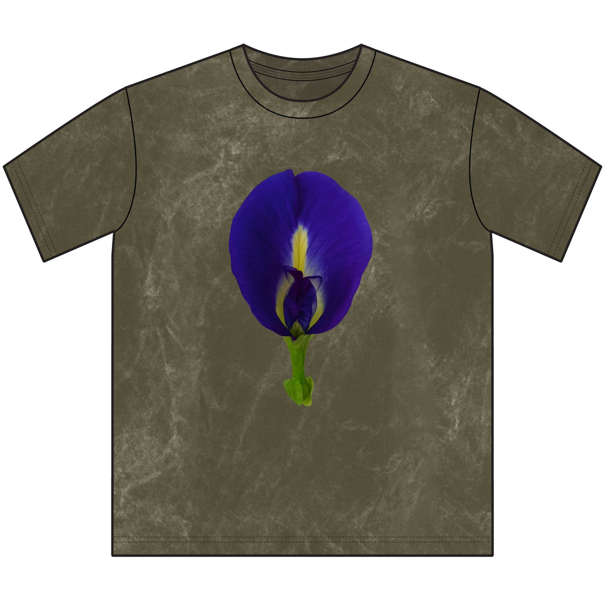 Original Butterfly Pea Flower Vintage Tee